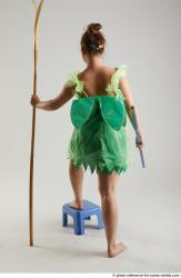 KATERINA STANDING POSE WITH SPEAR AND SWORD